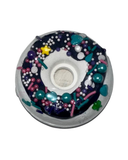 BB-DTWB Blue Frosting White Donut Bath Bomb