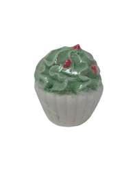 BB-CKGN White/Green Cupcake Bath Bomb