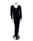 Me Moi Black Bamboo Pajamas Set