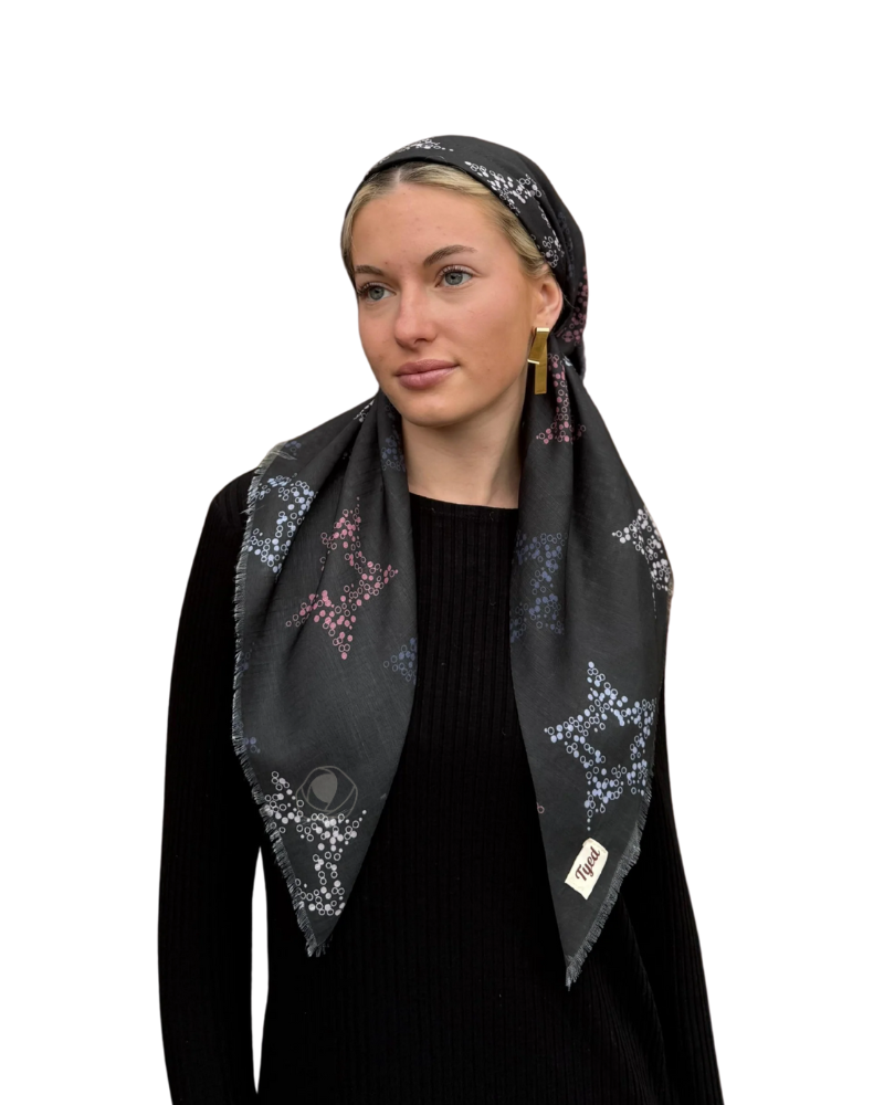 TYED Pink Star Triangle with Full Non Slip Grip Myselflingerie.com