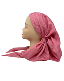 Royal T Pink Coach Inspired Print Open Back Pre-Tied Bandanna with Velvet Grip