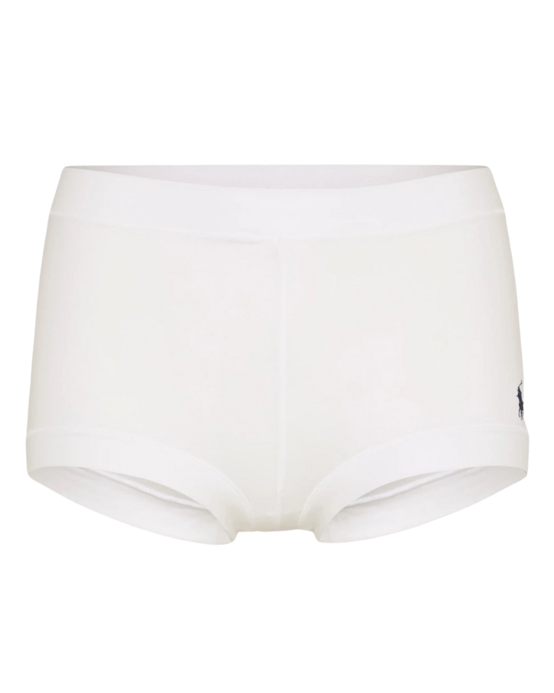 Polo by Ralph Lauren 4P0500-R3192 White Cloud Cotton Girlshort Myselflingerie.com