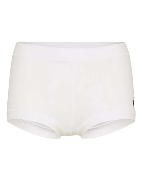 Polo by Ralph Lauren 4P0500-R3192 White Cloud Cotton Girlshort Myselflingerie.com