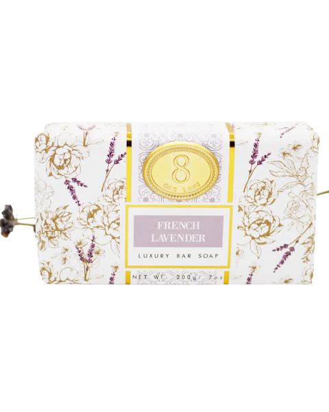 EBARA-006 French Lavender Wrapped Bar Soap Myselflingerie.com