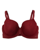 You 100-825 Burgundy Lace Amelia Molded Underwire Bra Myselflingerie.com