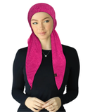 Cherie Berry Design Jersey Stretch Adjustable Pre-Tied Bandanna