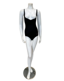 Chantelle 3508 Black Basic Shaping Open Bust Bodysuit Myselflingerie.com