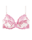 Wacoal 65191 Ballet Slipper/Chateau Rose Embrace Lace Underwire Bra Myselflingerie.com