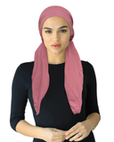 Cherie Mauve Dri Fit Adjustable Pre-Tied Bandanna