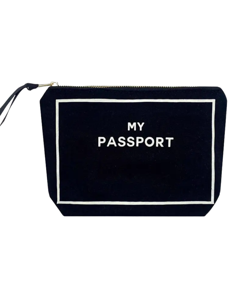 PPB Black Passport Pouch