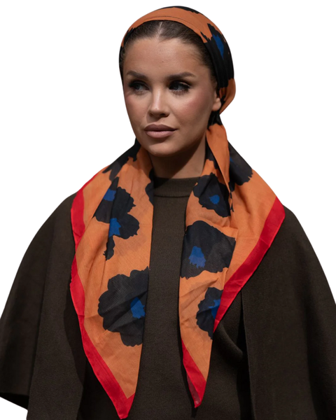 Tie Ur Knot Out Of Line Adjustable Pre-Tied Bandanna with Full Non Slip Myselflingerie.com