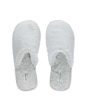 S10006 Light Grey Teddy Victoria Slippers