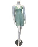 Cosabella PRETA2711 Pret A Porter Verde Umbria / Addy Green Italian Nightie Chemise Myselflingerie.com