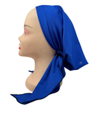 BS Solid Royal Blue Pre-Tied Swim Bandanna