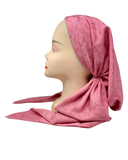 TSFVP-CO-PK Pink Coach Inspired Print Pre-Tied Bandanna with Velvet Grip