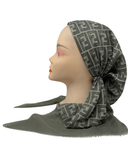 HS601S Olive Fendi Two Tone Adjustable Pre-Tied Bandanna with Velvet Grip