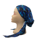 Triple Up Wave Splashes Pre-Tied Swim Bandanna