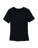 1136933 Black Miriam Short Sleeve Lounge Top