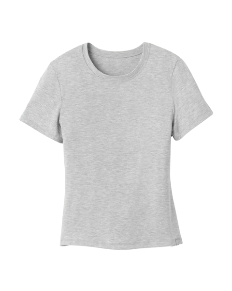 UGG Grey Heather Miriam Short Sleeve Lounge Top Myselflingerie.com