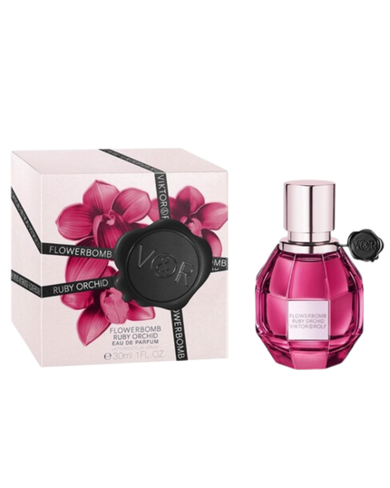 Viktor & Rolf Flowerbomb Ruby Orchid Eau de Parfum 1.0 Oz Myselflingerie.com