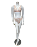 Simone Perele Rose Ballet Festive Wire Free Bralette & Bikini Set