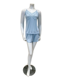 6126 Lagoon Whisper Pointelle Cami & Shorts Set