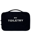 MTFHCBK Black My Toiletry Folding/Hanging Toiletry Case