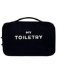 MTFHCBK Black My Toiletry Folding/Hanging Toiletry Case