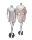 Rya Collection Blush Cyprus Chemise & Robe Set