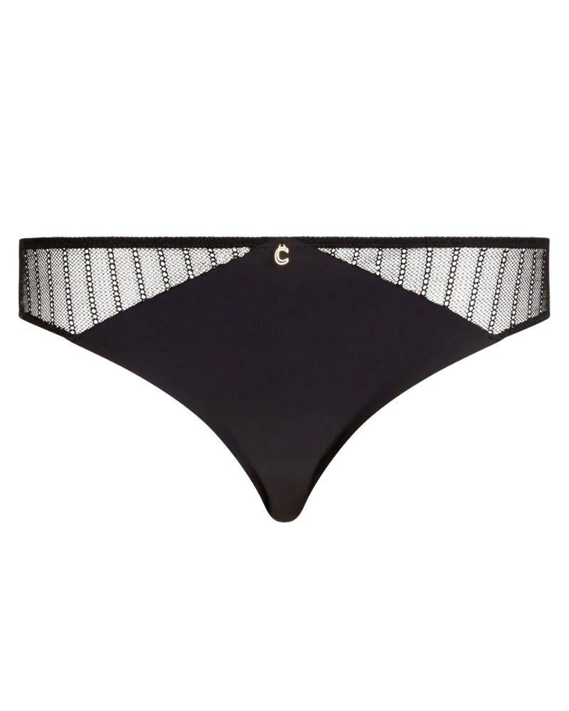 Chantelle 13YA Black Cabaret Sauvage Bikini Myselflingerie.com