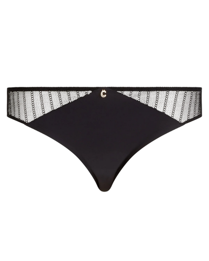 Chantelle 13YA Black Cabaret Sauvage Bikini Myselflingerie.com