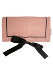 MCJRPIVE Pink Velvet Medium Couture Jewelry Roll