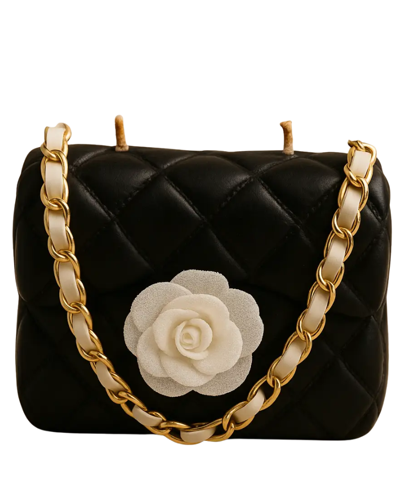 BCHBK Black Designer Inspired Wallet Candle