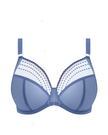 Elomi Lunar Blue Matilda Plunge Underwire Bra Myselflingerie.com