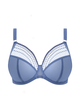 Elomi Lunar Blue Matilda Plunge Underwire Bra Myselflingerie.com