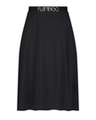 Flamingo Black Flairy Swim Skirt 25” Length Myselflingerie.com