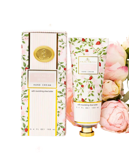 8 Oak Lane Botanical Berry 100ML Hand Cream Myselflingerie.com