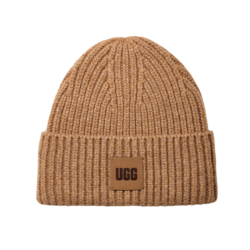 UGG Camel Men's Chunky Rib Beanie