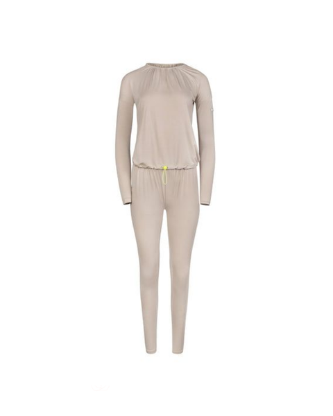 Mon Loungewear Taupe Neon Toggle Cotton Teen's Pajamas Set Myselflingerie.com