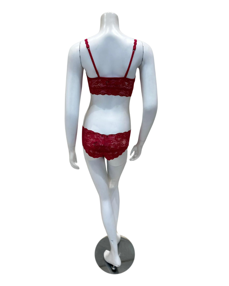 Cosabella NEVER1301+07ZL Fragolino Sweetie Bralette & Panty Set Myselflingerie.com