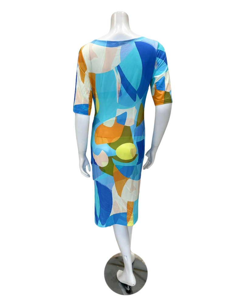 Furstenberg 415/30418 Blue Catania Baia Swim Cover Up Myselflingerie.com