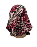 Triple Up BUL854 Pink Leopard Unlined Pre-Tied Bandanna Myselflingerie.com