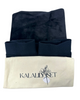 Kallah Lilly Black Mattress Liner + 2 Hand Towels Set Myselflingerie.com