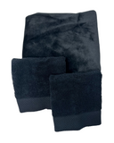 Kallah Lilly Black Mattress Liner + 2 Hand Towels Set Myselflingerie.com