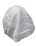 Royal T TSFVP-WH-SL Solid White / Silver Border Pre-Tied Bandanna with Velvet Grip Myselflingerie.com