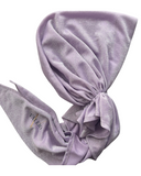 Valeri Lavender Shimmer Pre-Tied Bandanna with Full Grip Myselflingerie.com