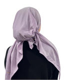 Valeri Lavender Shimmer Pre-Tied Bandanna with Full Grip Myselflingerie.com