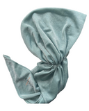 Valeri Mint Green Shimmer Pre-Tied Bandanna with Full Grip Myselflingerie.com