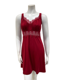 Cosabella ALLSW2722 Sindoor Red Allure Curvy Modal Chemise Myselflingerie.com