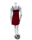 Cosabella ALLSW2722 Sindoor Red Allure Curvy Modal Chemise Myselflingerie.com